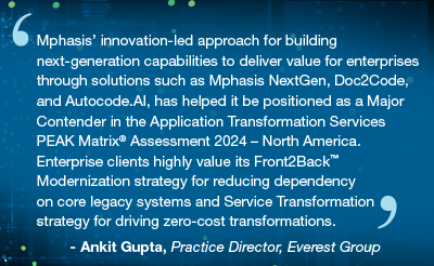 Mphasis Application Transformation Quote