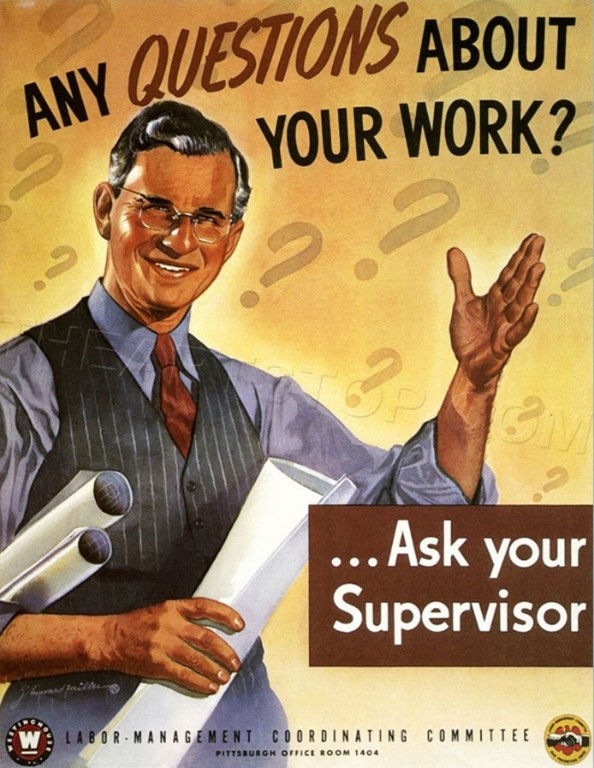 ask your supervisor