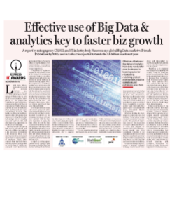 Effective use of Big Data