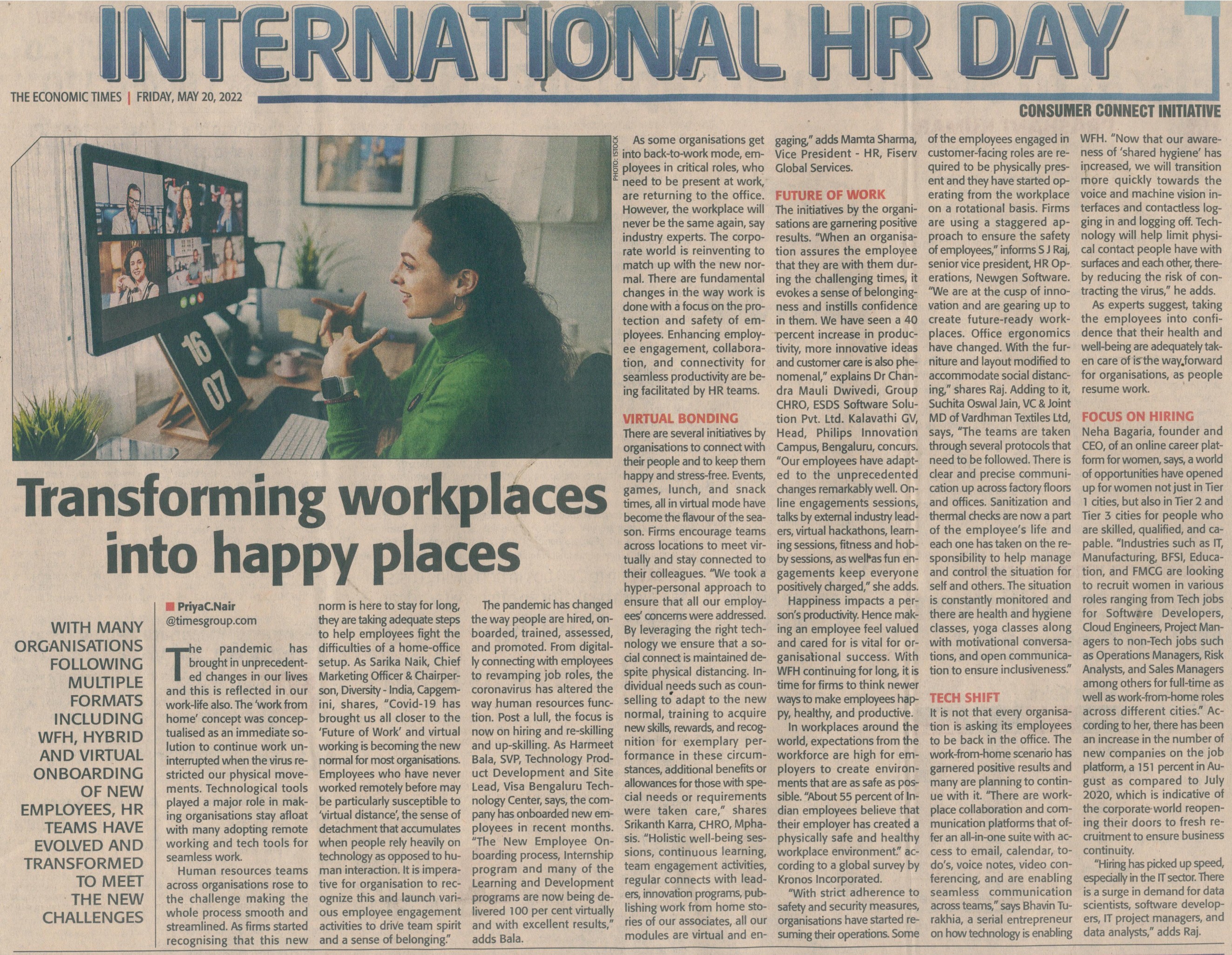 Transforming Workplaces Into Happy Places